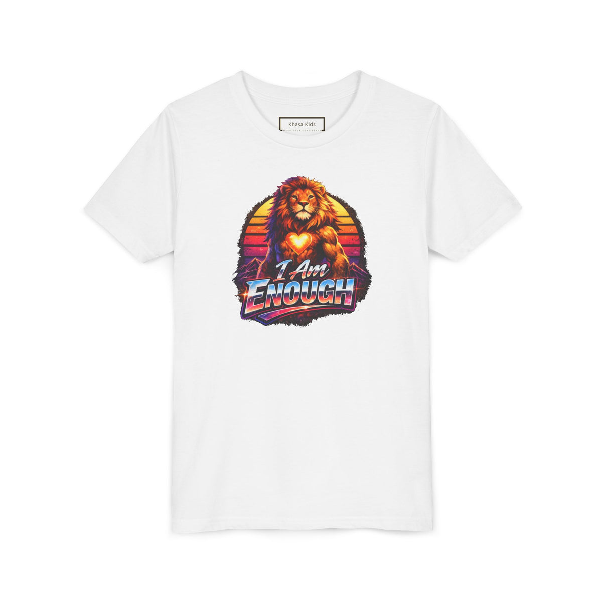 Lion | I AM ENOUGH | Youth Graphic Tees | #KK-005-Y