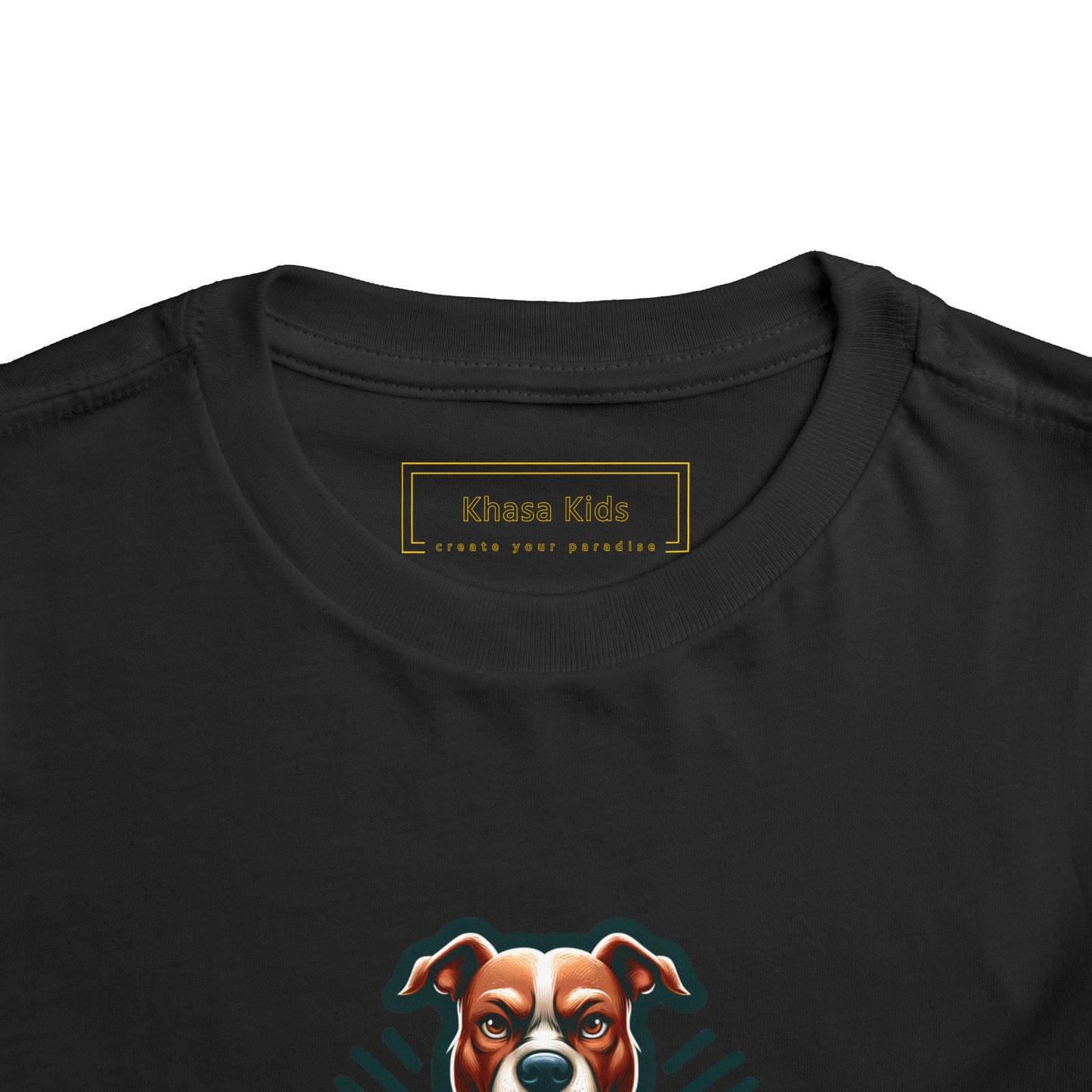 Muscle Dog | I AM BRAVE | Toddler Graphic Tees | 52ZK-T