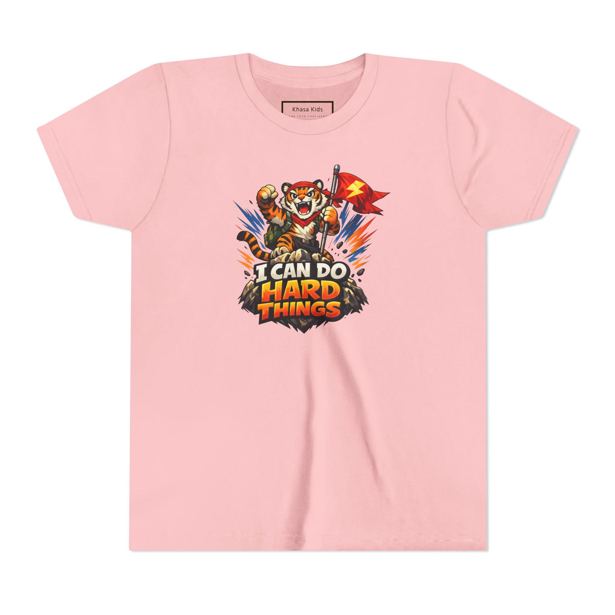Tiger | I CAN DO HARD THINGS | Youth Graphic Tees | #KK-006-Y