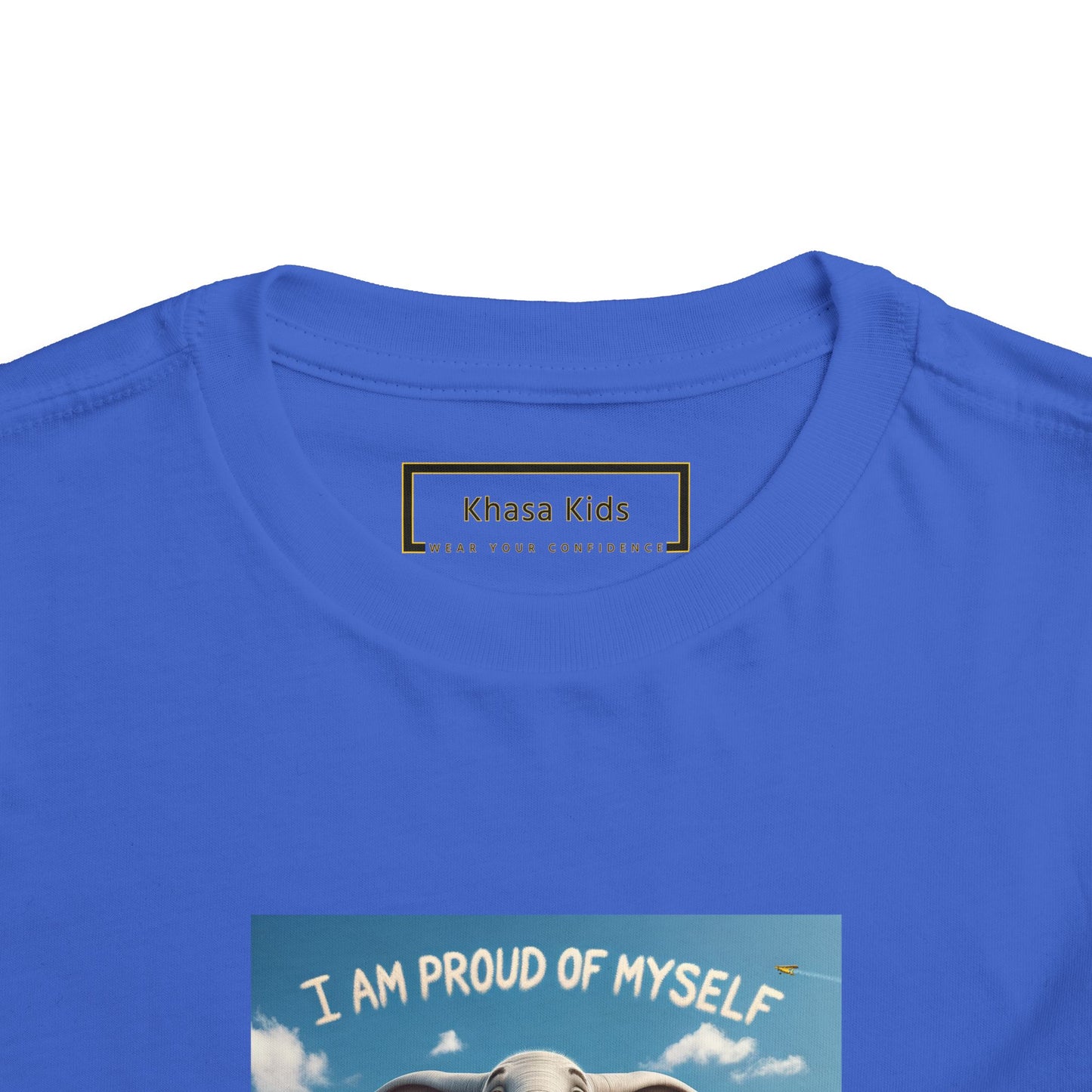 Elephant | I AM PROUD OF MYSELF | Toddler Graphic Tees | #67-ff-T