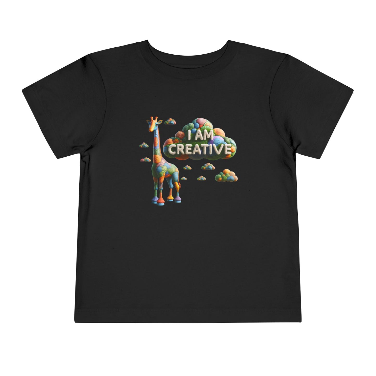 Giraffe |  I AM CREATIVE | Toddler Graphic Tees | #68-d2-T