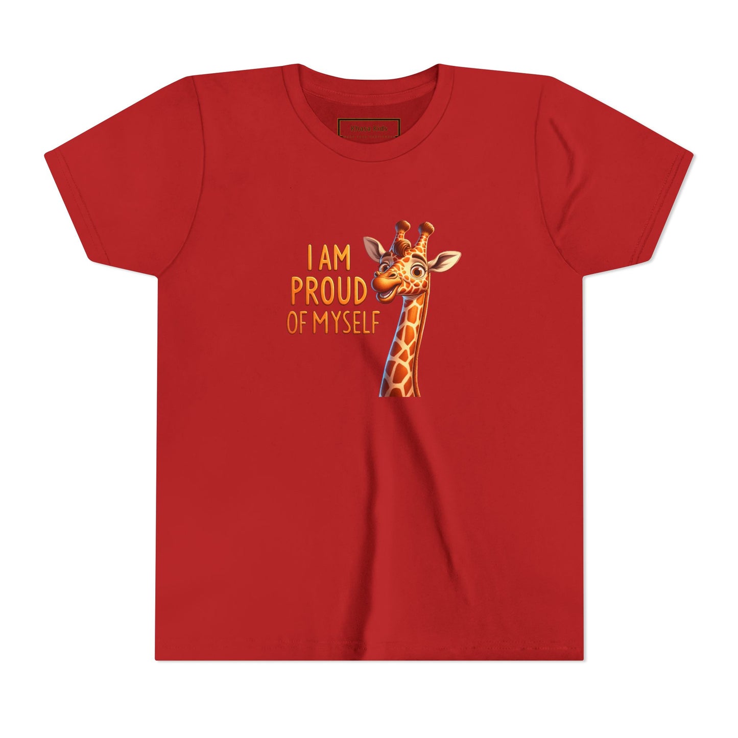 Giraffe | I AM PROUD OF MYSELF | Youth Graphic Tees |