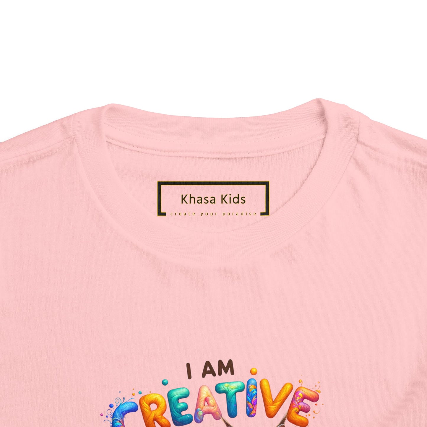 Creative Cat | I AM CREATIVE | Toddler Graphic Tees | 37FM-T