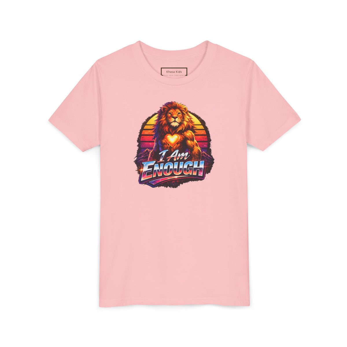 Lion | I AM ENOUGH | Youth Graphic Tees | #KK-005-Y