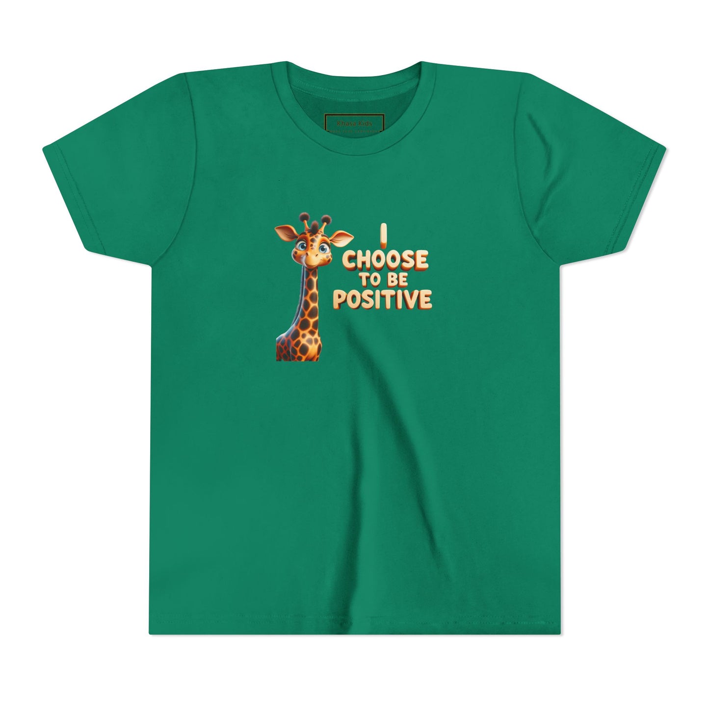 Giraffe | I CHOOSE TO BE POSITIVE | Youth Graphic Tees