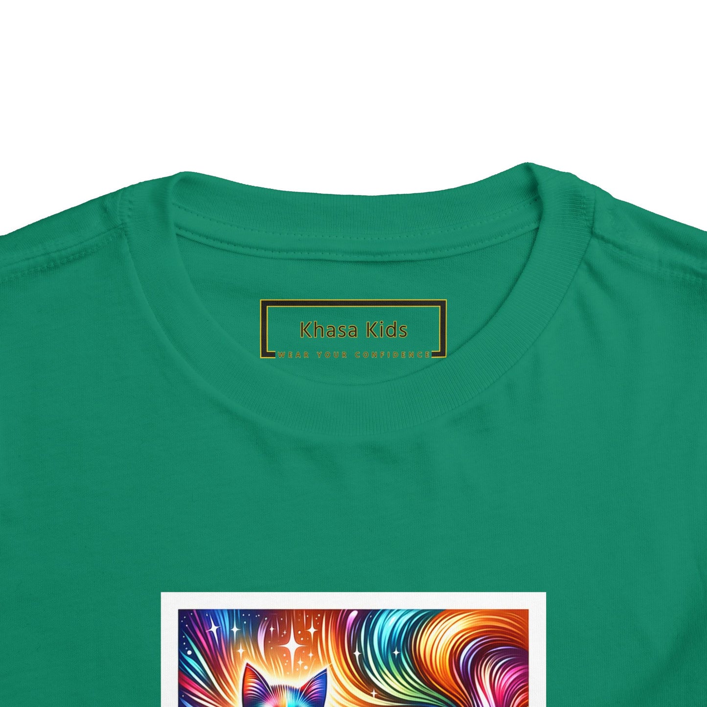 Rainbow Cat | I AM A GREAT FRIEND | Toddler Graphic Tees | 17VI-T