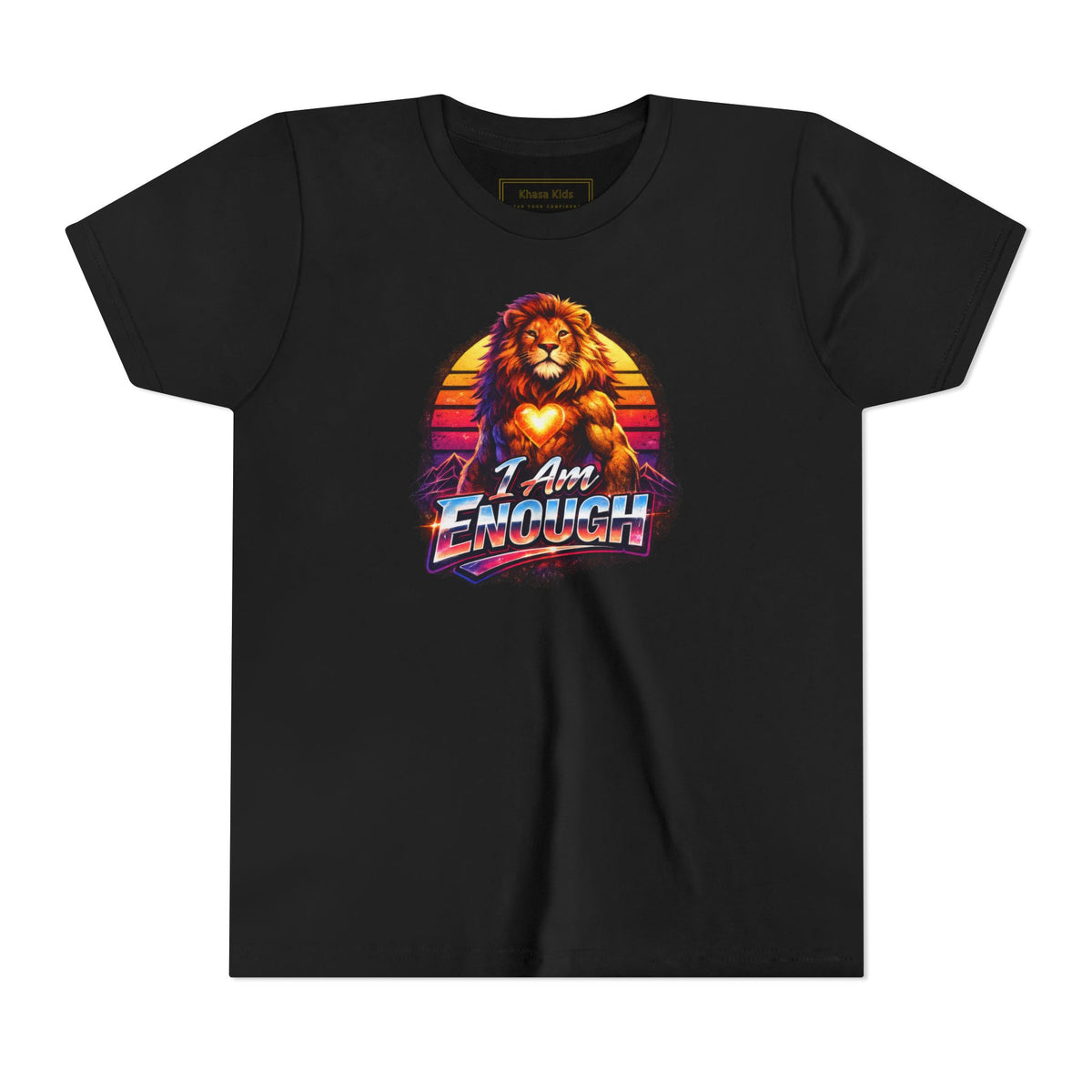 Lion | I AM ENOUGH | Youth Graphic Tees | #KK-005-Y