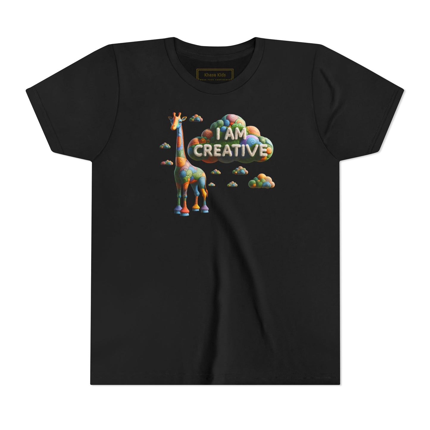 Giraffe |  I AM CREATIVE | Youth Graphic Tees | #68-d2-Y