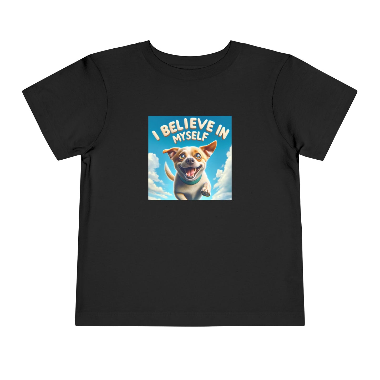 Dog in Sky | I BELIEVE IN MYSELF | Toddler Graphic Tees | 97MM-T