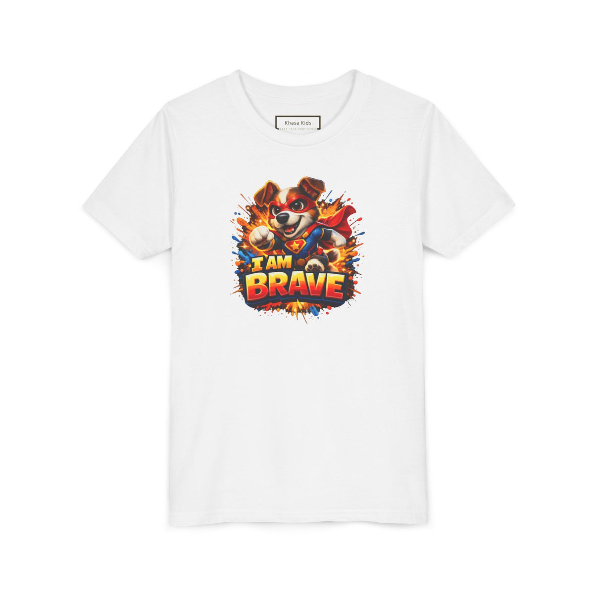 Dog | I AM BRAVE | Youth Graphic Tees | #KK-001-Y