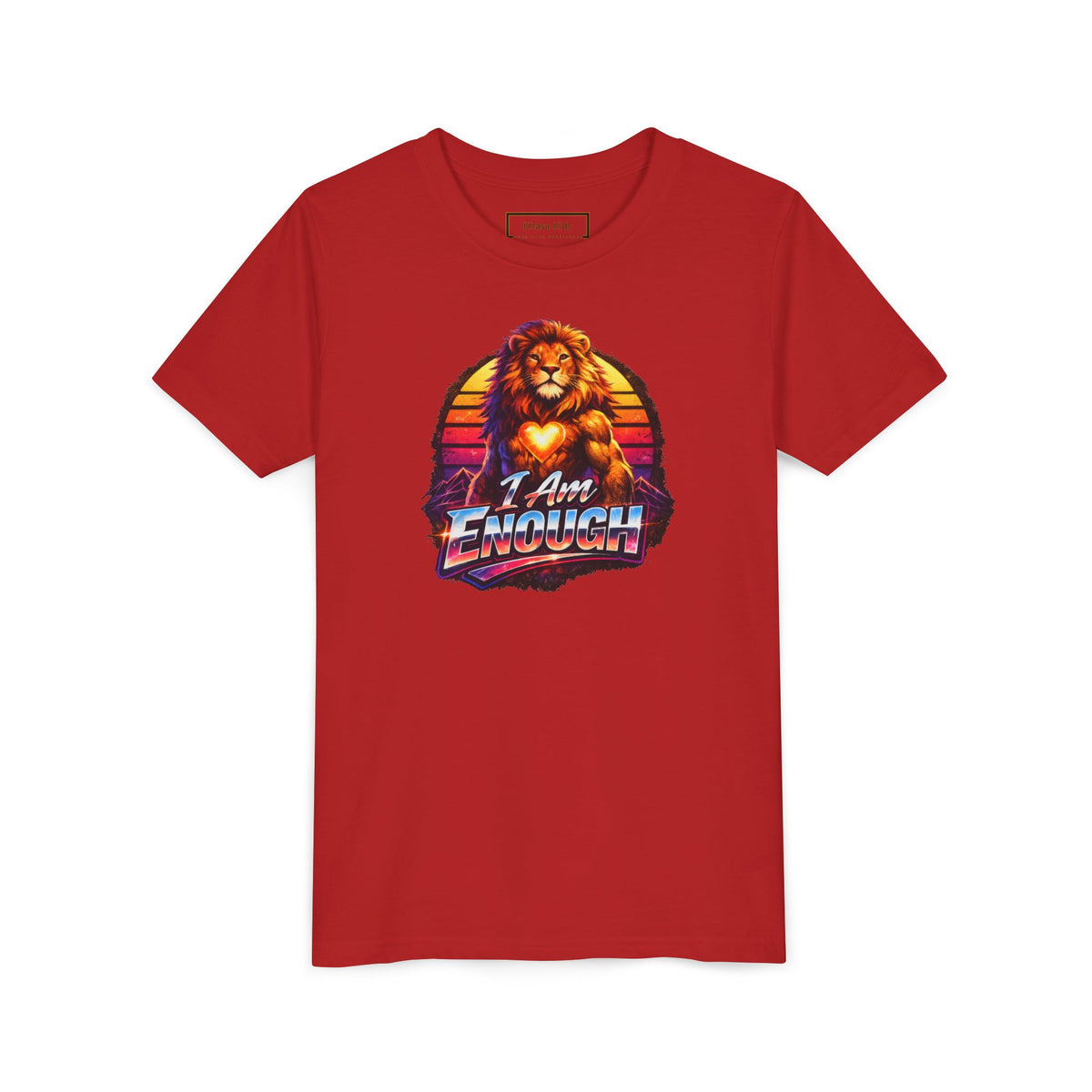 Lion | I AM ENOUGH | Youth Graphic Tees | #KK-005-Y