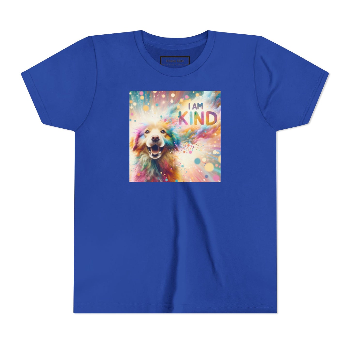 Burst of Color Dog | I AM KIND | Youth Graphic Tees | 4VT-Y
