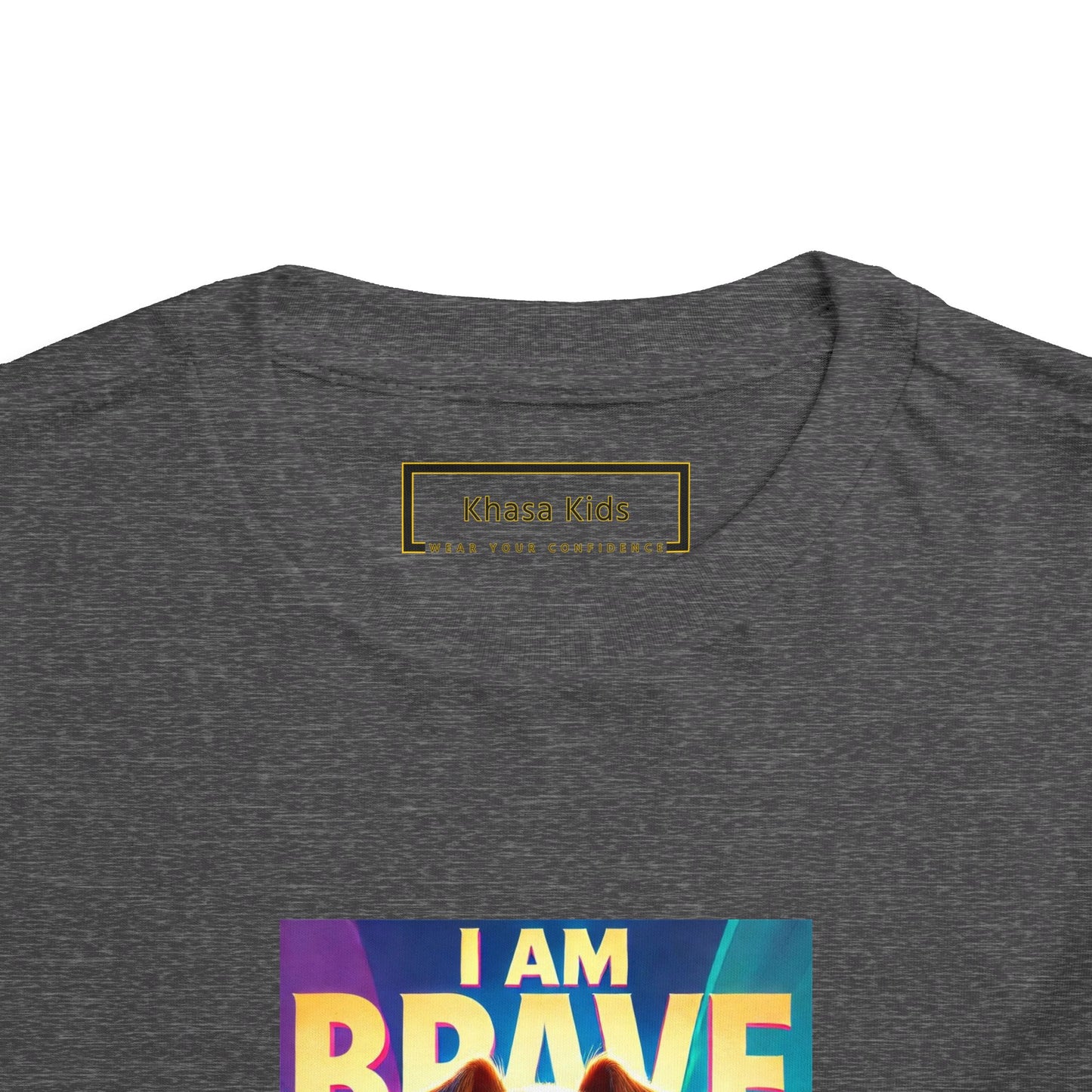 Rainbow Dog | I AM BRAVE | Toddler Graphic Tees | 58KE-T
