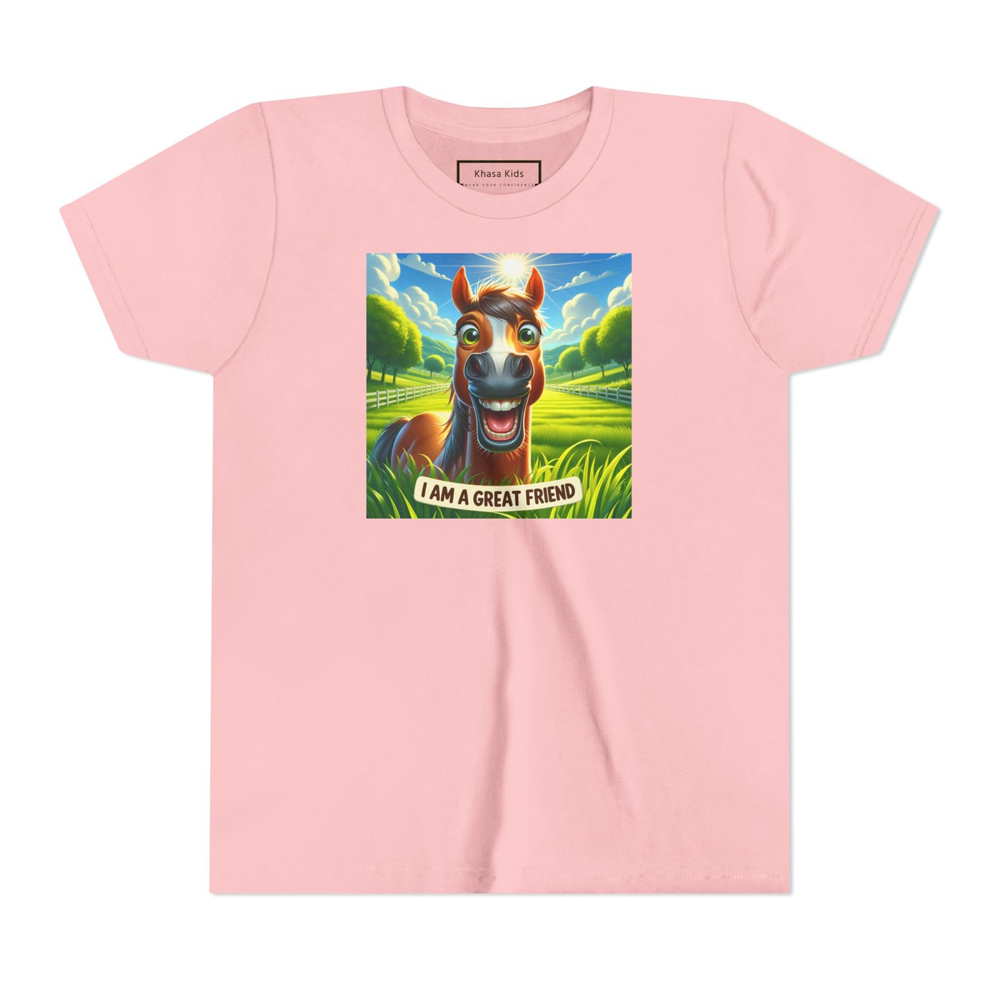 Horse | I AM A GREAT FRIEND | Youth Graphic Tees | #67-54-Y