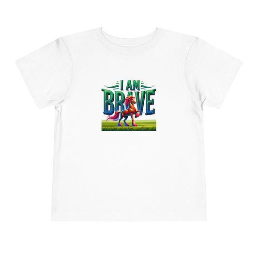 Horse | I AM BRAVE | Toddler Graphic Tees | 50VN-T