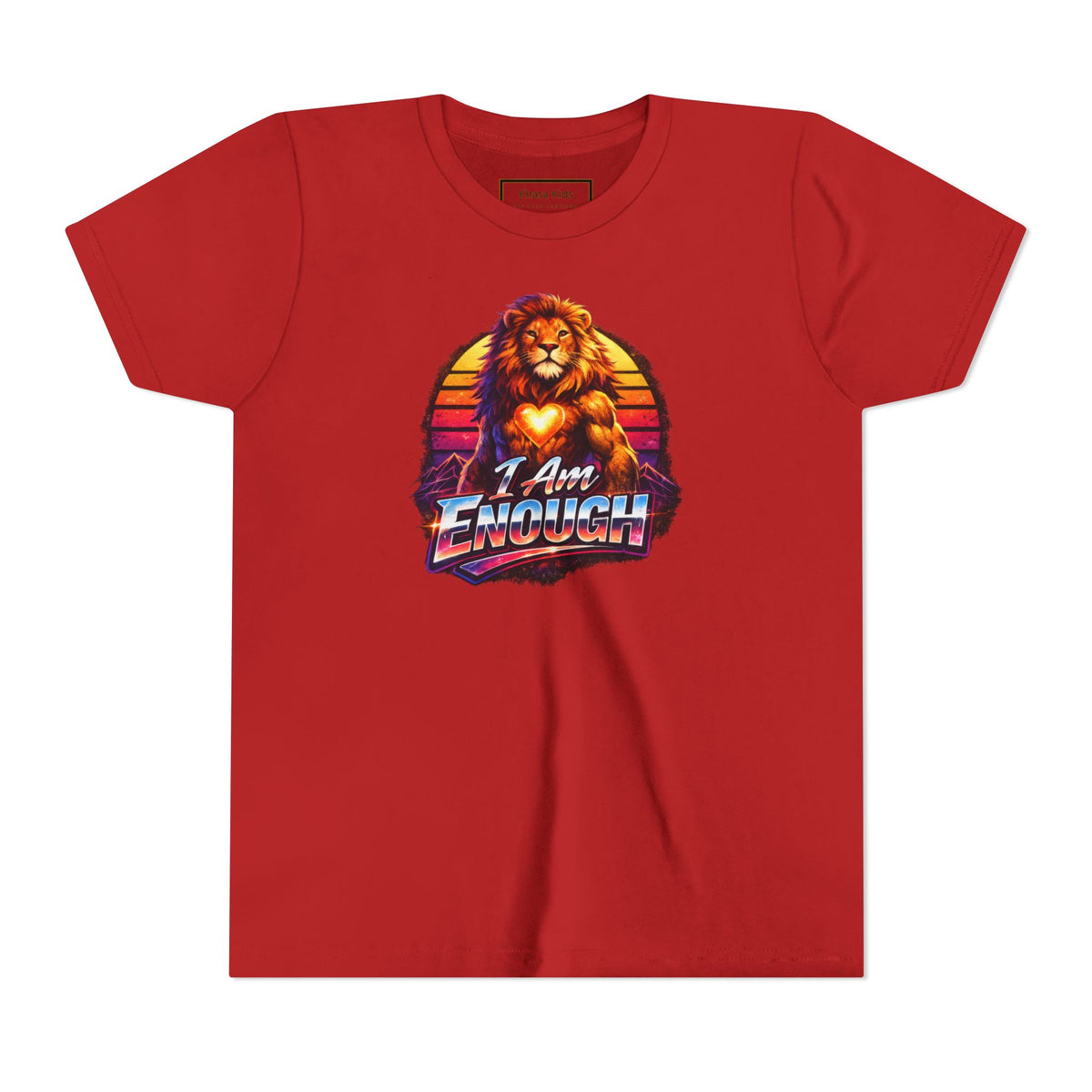 Lion | I AM ENOUGH | Youth Graphic Tees | #KK-005-Y