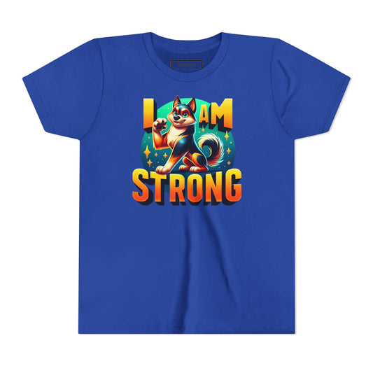 Dog Flex | I AM STRONG | Youth Graphic Tees | 61JP-Y
