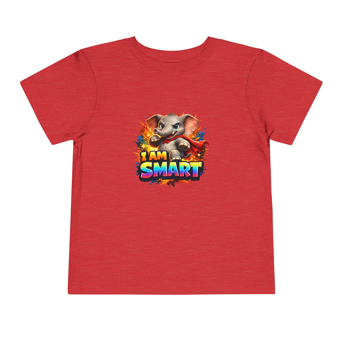 Elephant | I AM SMART | Toddler Graphic Tees | #KK-004-T