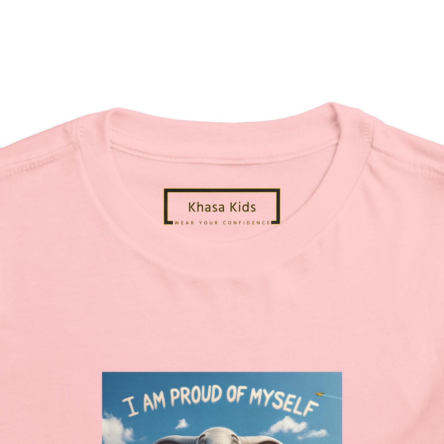 Elephant | I AM PROUD OF MYSELF | Toddler Graphic Tees | #67-ff-T