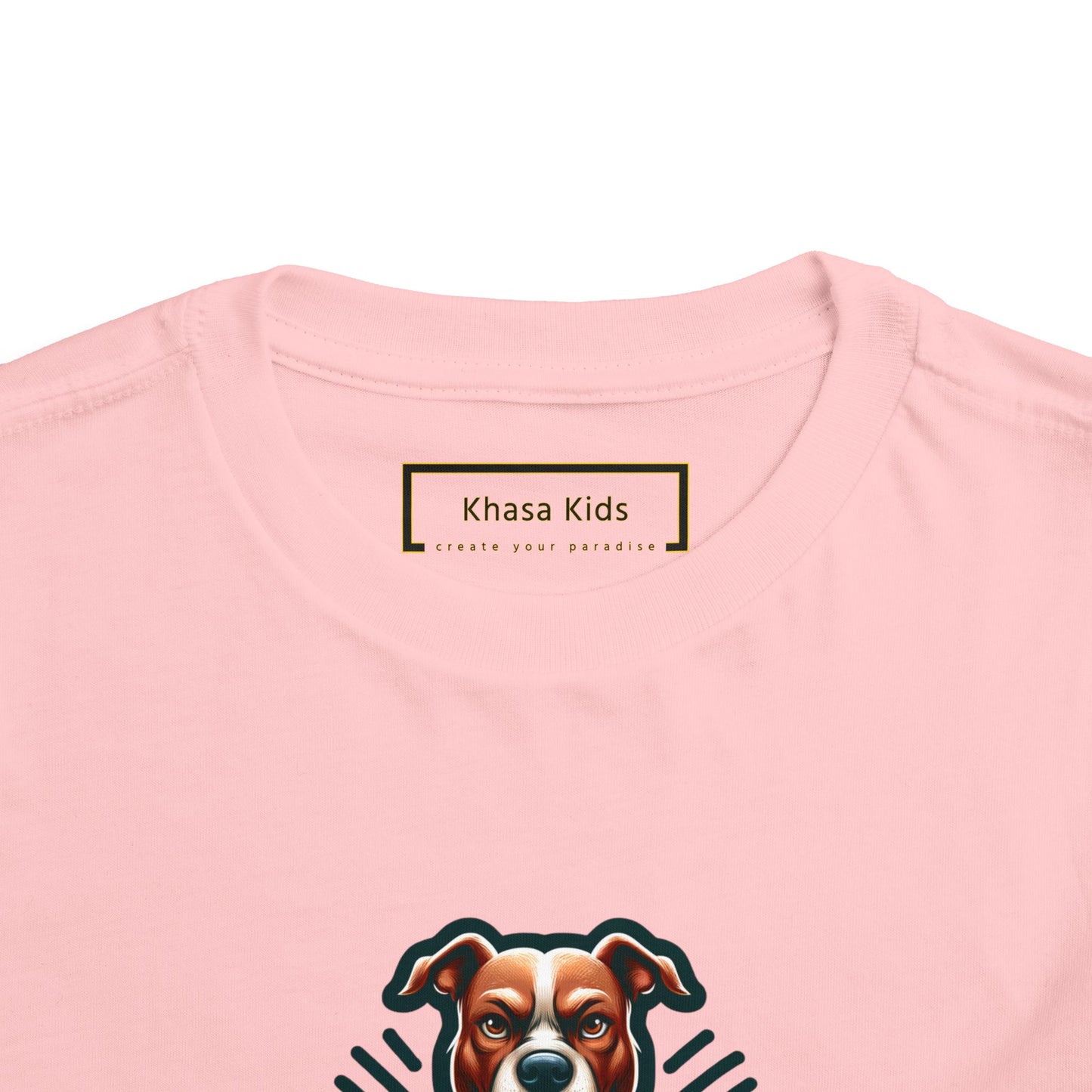 Muscle Dog | I AM BRAVE | Toddler Graphic Tees | 52ZK-T