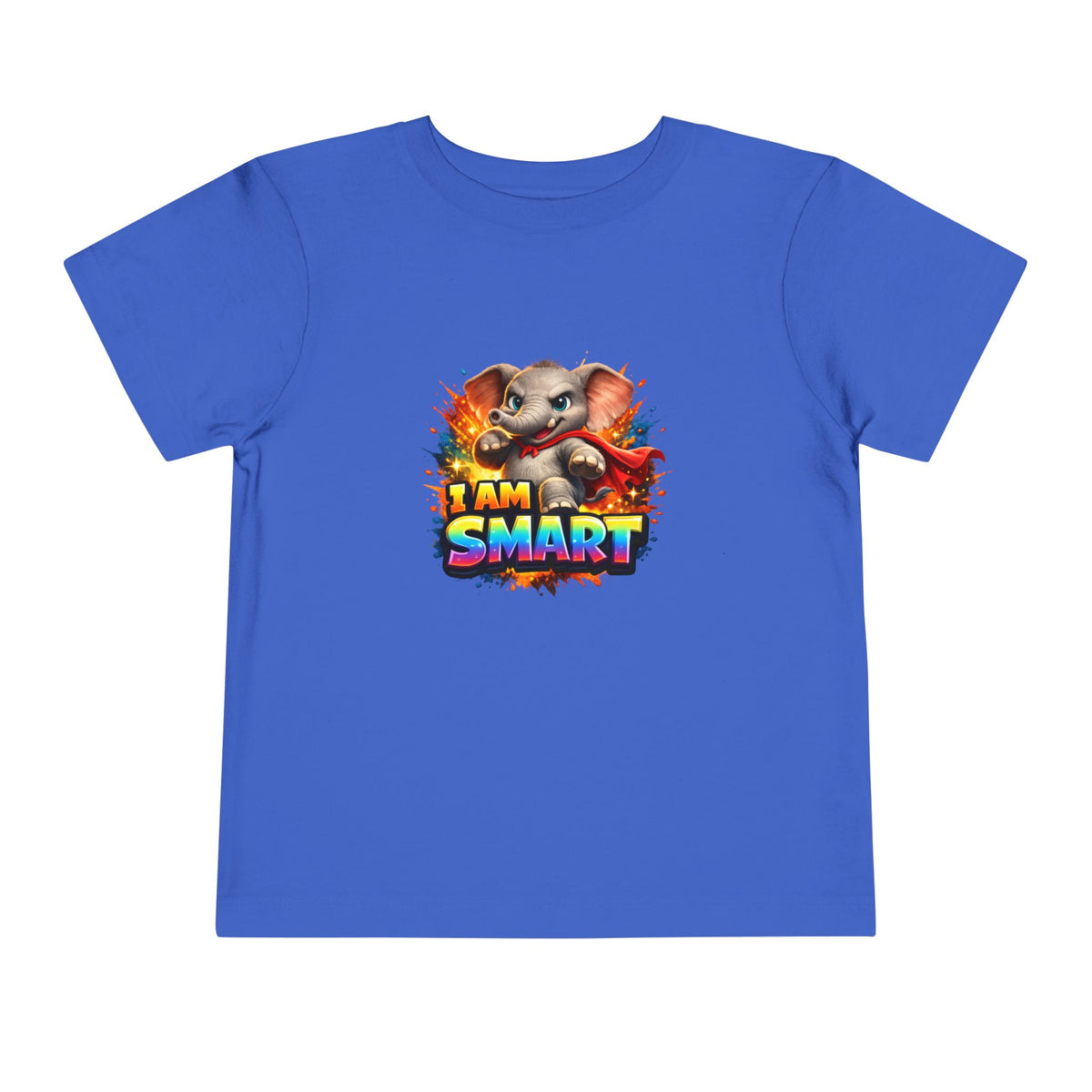 Elephant | I AM SMART | Toddler Graphic Tees | #KK-004-T