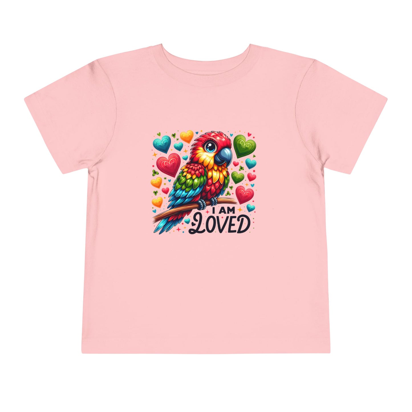 Parrot |  I AM LOVED | Toddler Graphic Tees | #68-ad-T