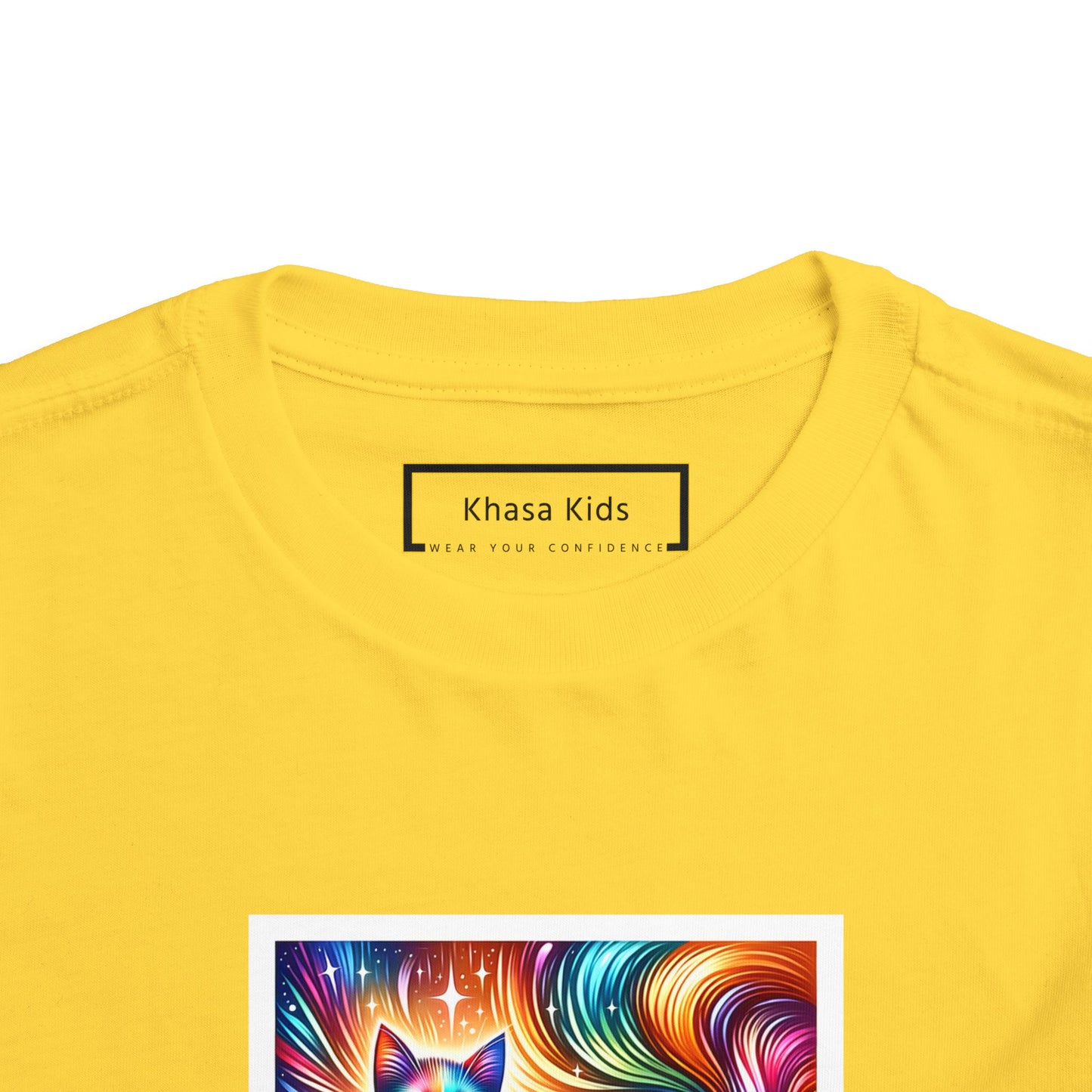 Rainbow Cat | I AM A GREAT FRIEND | Toddler Graphic Tees | 17VI-T