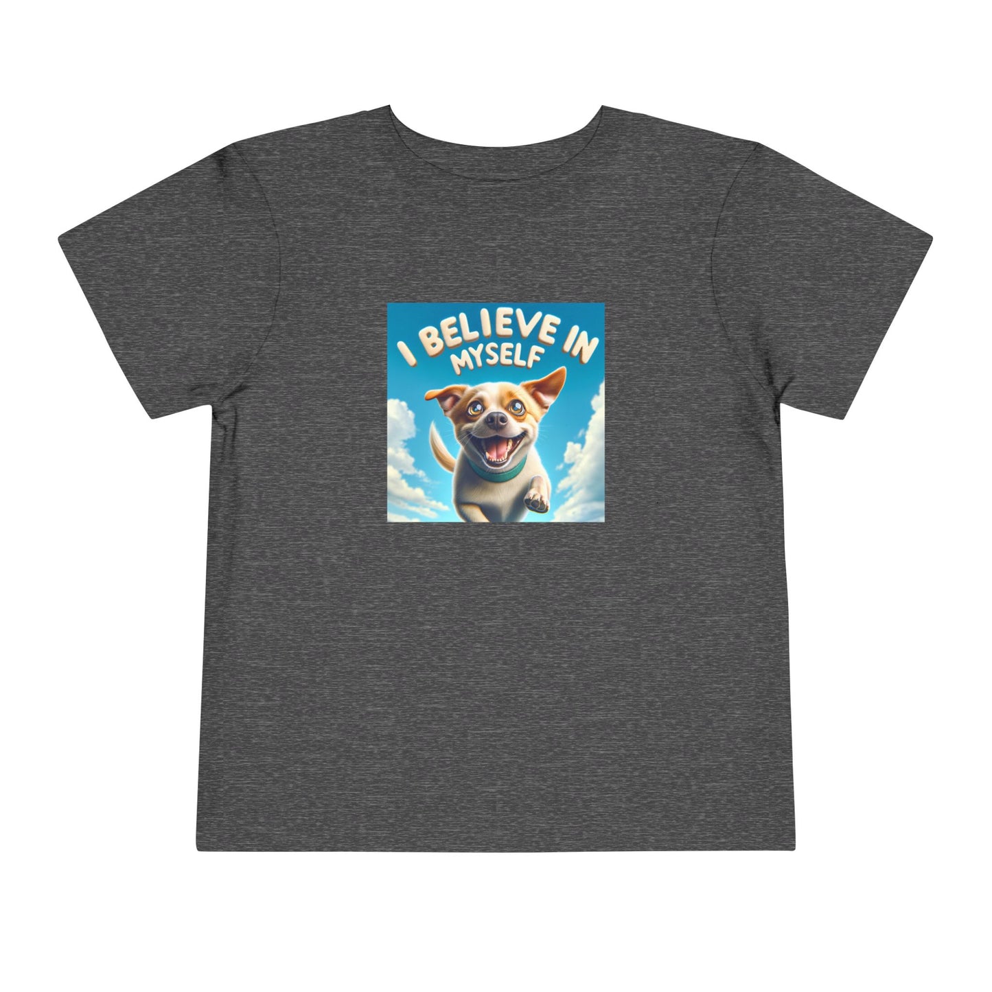 Dog in Sky | I BELIEVE IN MYSELF | Toddler Graphic Tees | 97MM-T