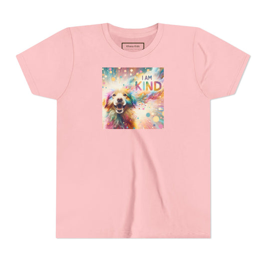 Burst of Color Dog | I AM KIND | Youth Graphic Tees | 4VT-Y