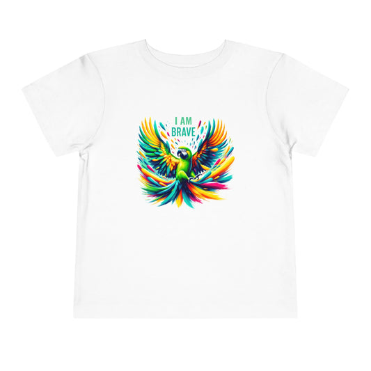 Parrot | I AM BRAVE | Toddler Graphic Tees | #68-1f-T