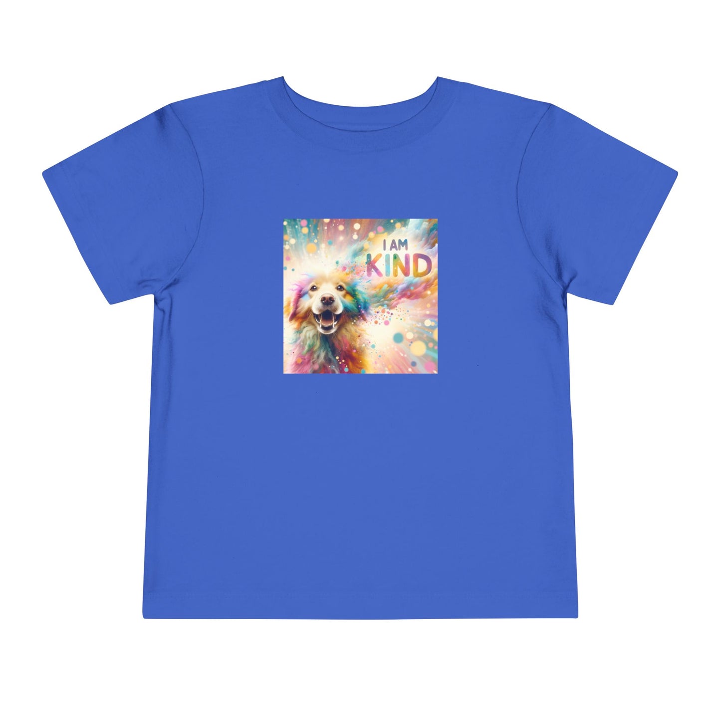 Burst of Color Dog | I AM KIND | Toddler Graphic Tees | 4VT-T