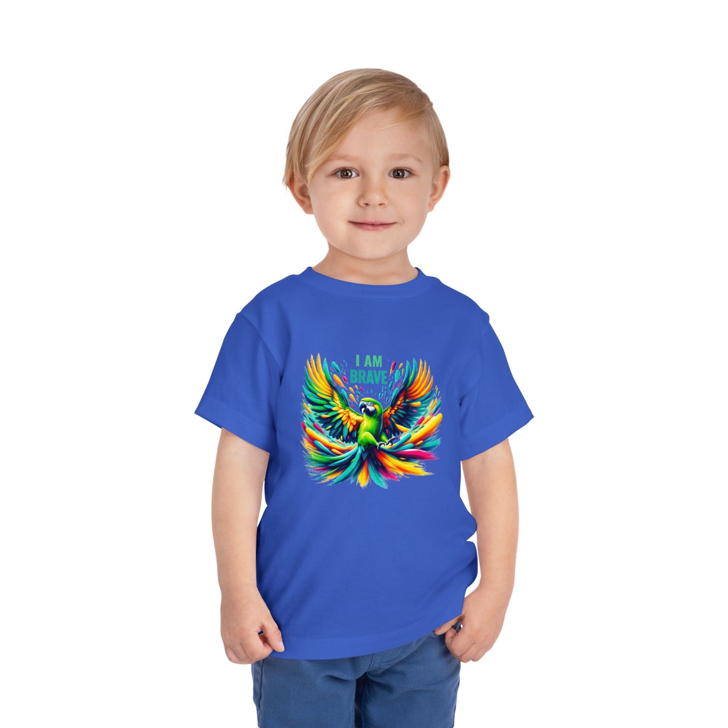 Parrot | I AM BRAVE | Toddler Graphic Tees | #68-1f-T
