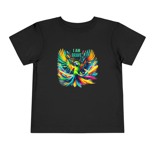 Parrot | I AM BRAVE | Toddler Graphic Tees | #68-1f-T