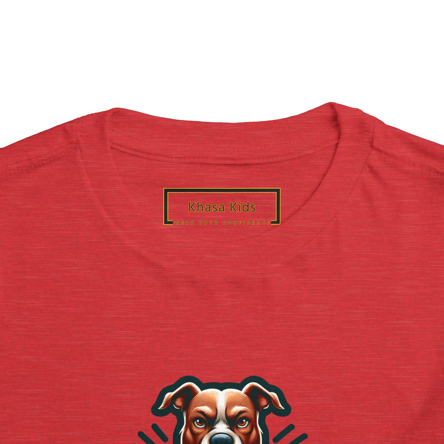 Muscle Dog | I AM BRAVE | Toddler Graphic Tees | 52ZK-T