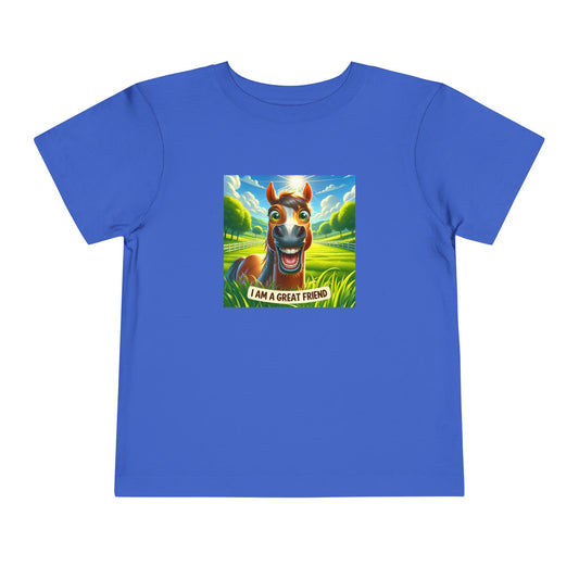 Horse | I AM A GREAT FRIEND | Toddler Graphic Tees | #67-54-T