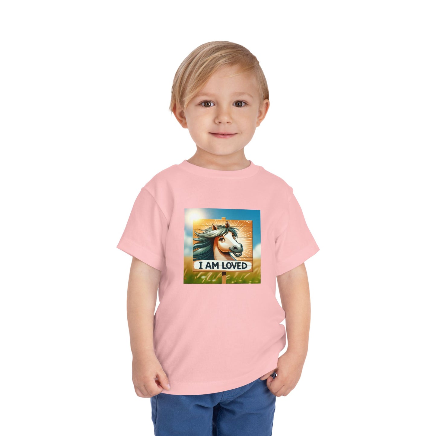 Horse | I AM LOVED | Toddler Graphic Tees | #67 - 9d-T