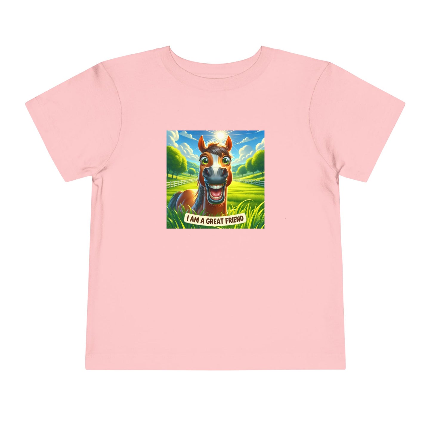 Horse | I AM A GREAT FRIEND | Toddler Graphic Tees | #67-54-T