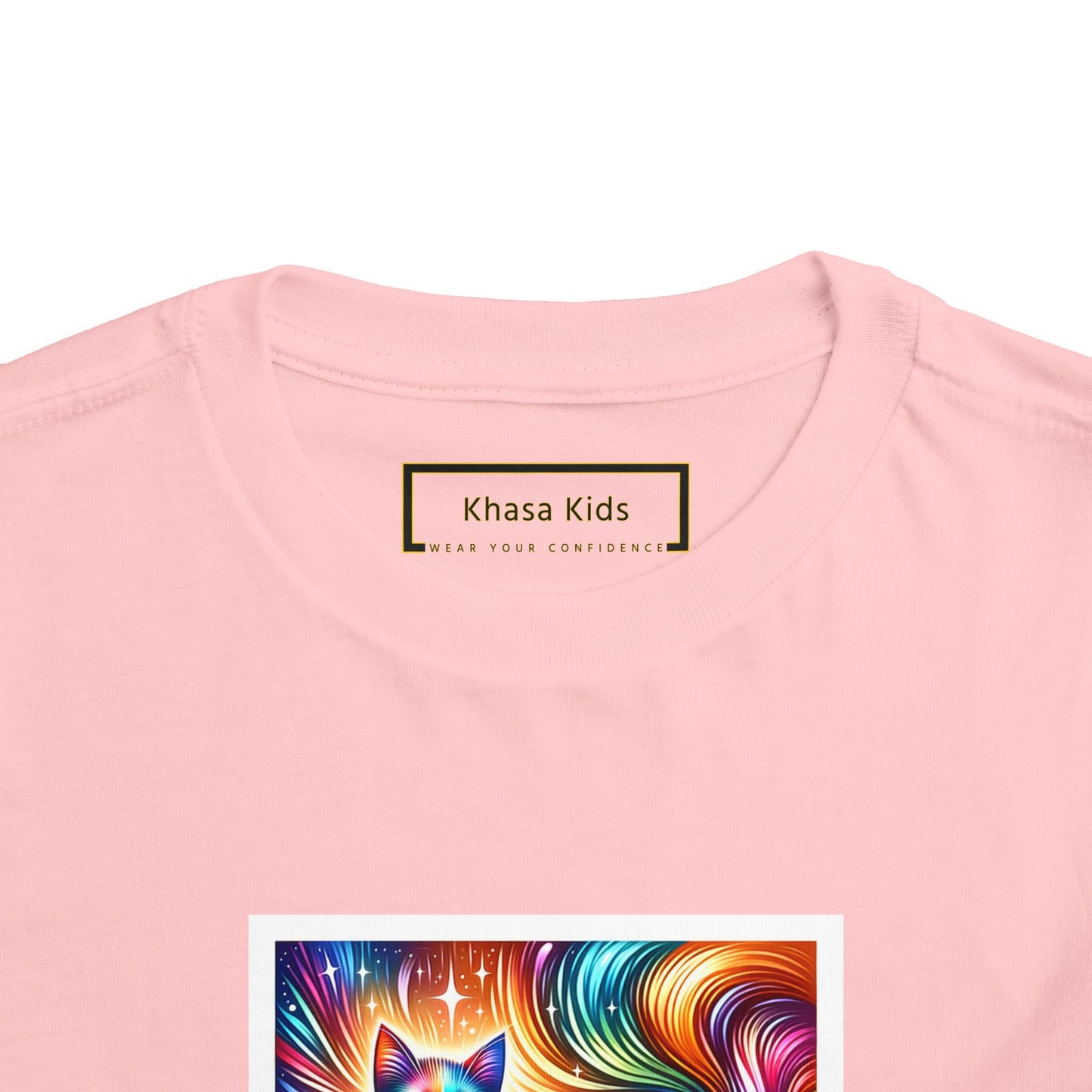 Rainbow Cat | I AM A GREAT FRIEND | Toddler Graphic Tees | 17VI-T