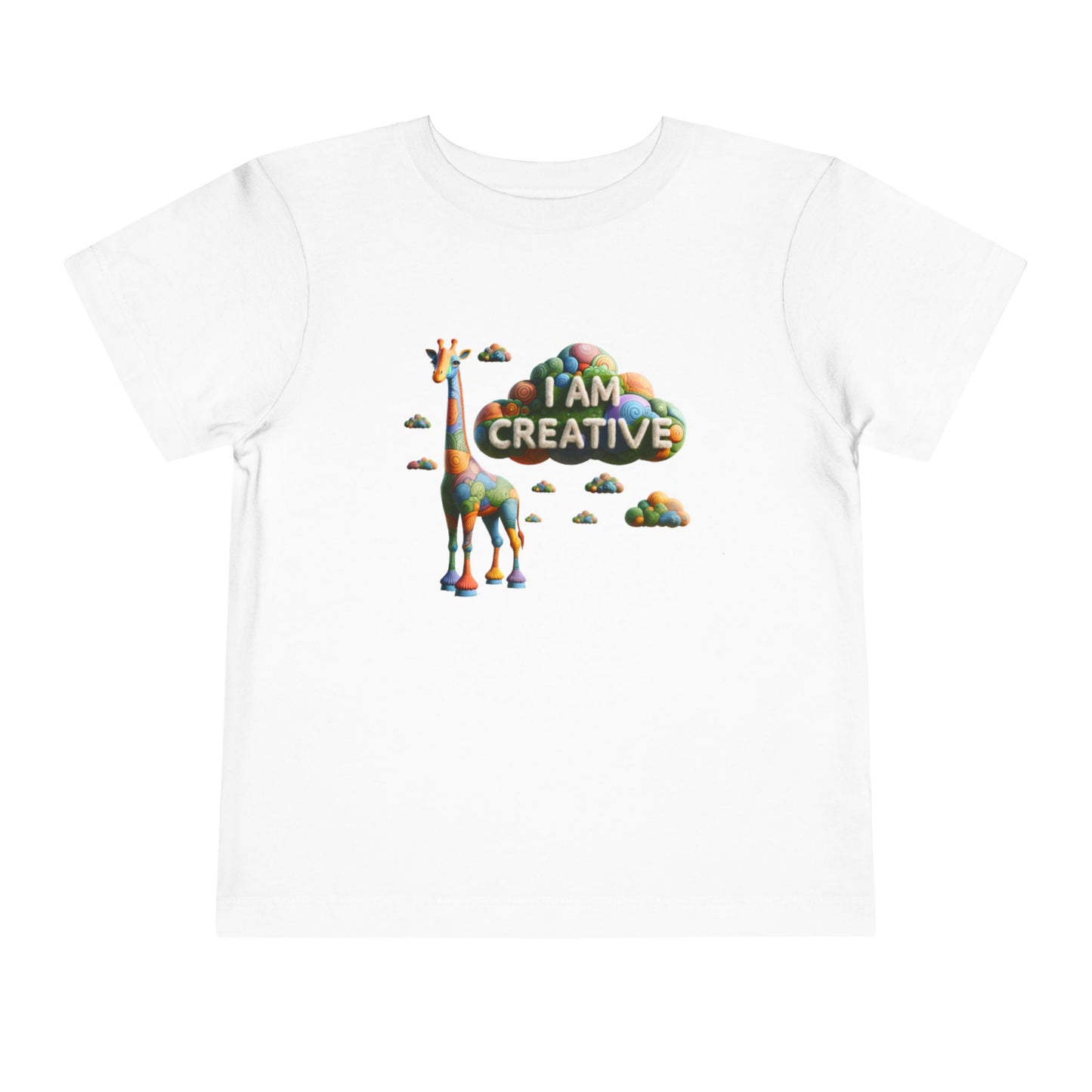 Giraffe |  I AM CREATIVE | Toddler Graphic Tees | #68-d2-T