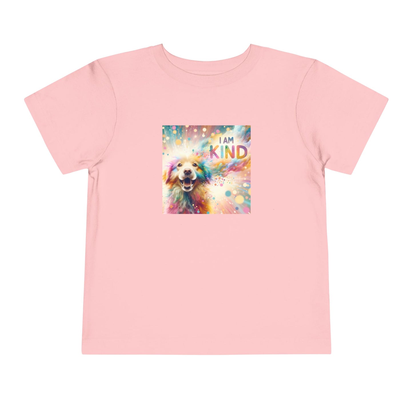 Burst of Color Dog | I AM KIND | Toddler Graphic Tees | 4VT-T