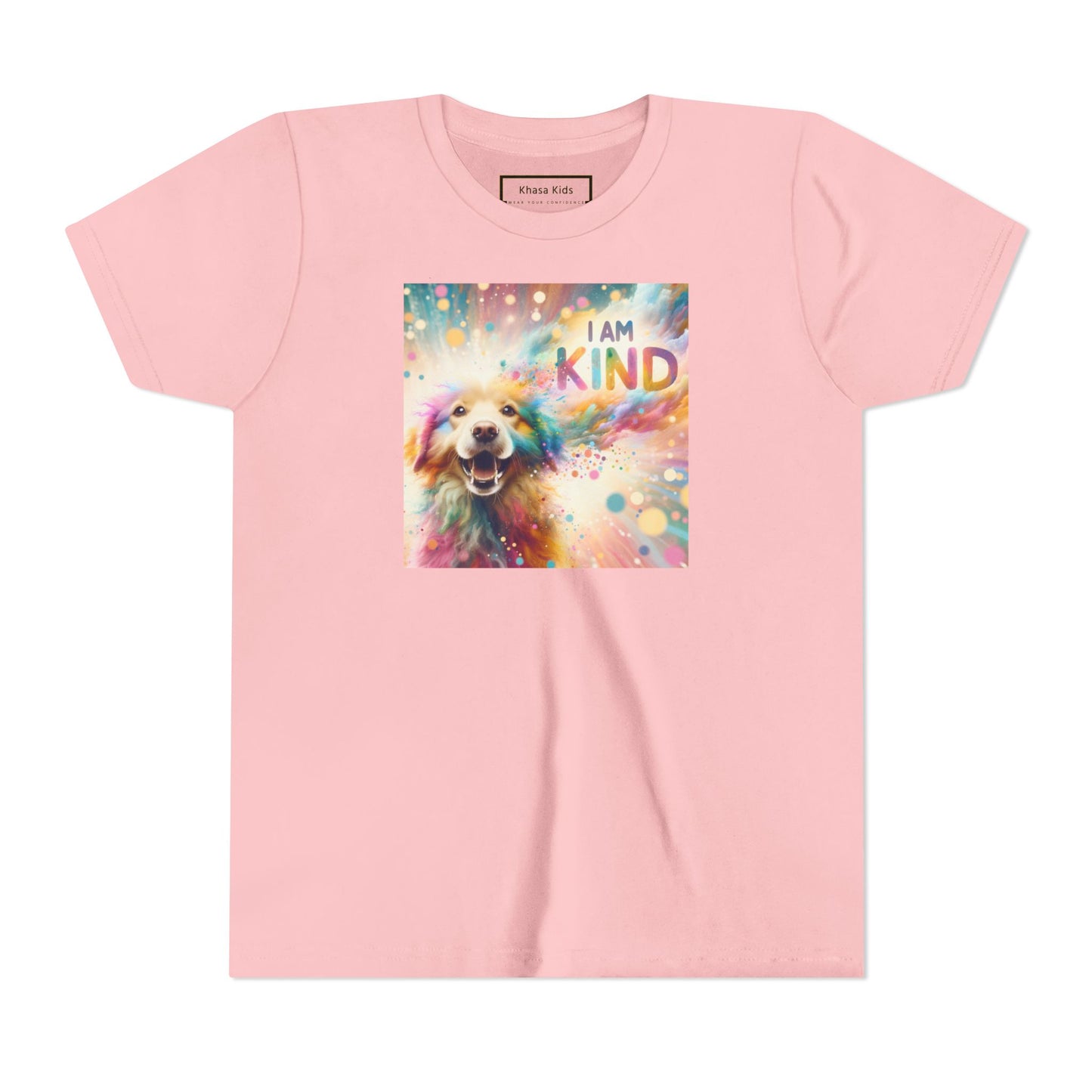 Burst of Color Dog | I AM KIND | Youth Graphic Tees | 4VT-Y