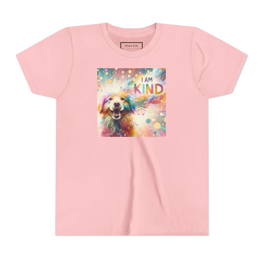 Burst of Color Dog | I AM KIND | Youth Graphic Tees | 4VT-Y
