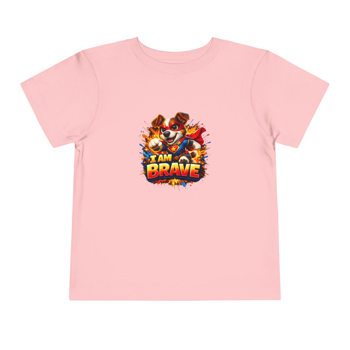 Dog | I AM BRAVE | Toddler Graphic Tees | #KK-001-T
